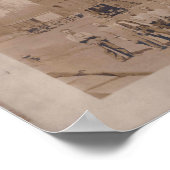 エバンズビルデスク1923 - John C Hertel ポスター (角)