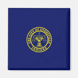 エバンズビル国旗（インディアナ） マグネット