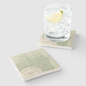 エバンズビル、Vanderburgh Coの計画 ストーンコースター (横)