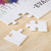 エバンズヴィルインディアナスカイライン ジグソーパズル (側面)