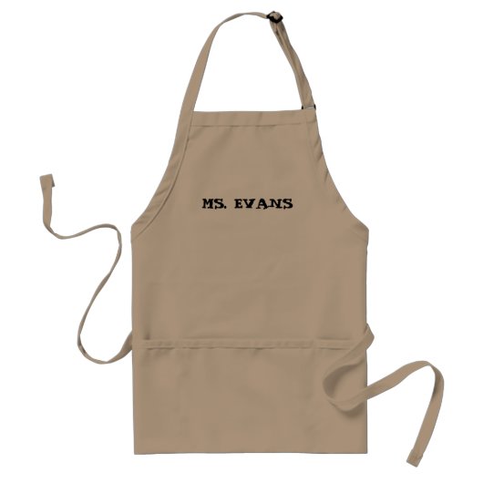 エバンズ氏 スタンダードエプロン (正面)