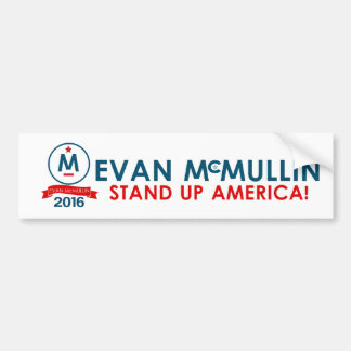 エバンMcMullin -アメリカを立てて下さい! バンパーステッカー