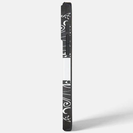 エバーアフターシャルボードタイポグラフィアート Case-Mate iPhoneケース (裏面 / 左)