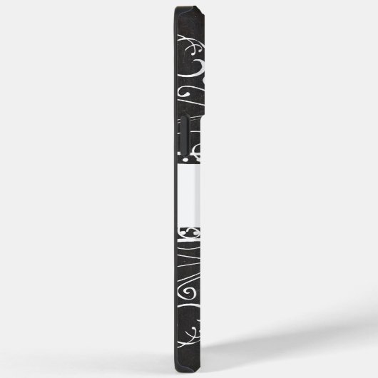 エバーアフターシャルボードタイポグラフィアート Case-Mate iPhoneケース (裏面 / 右)