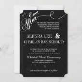 エバーアフターシャルボード招待状 招待状 (正面)