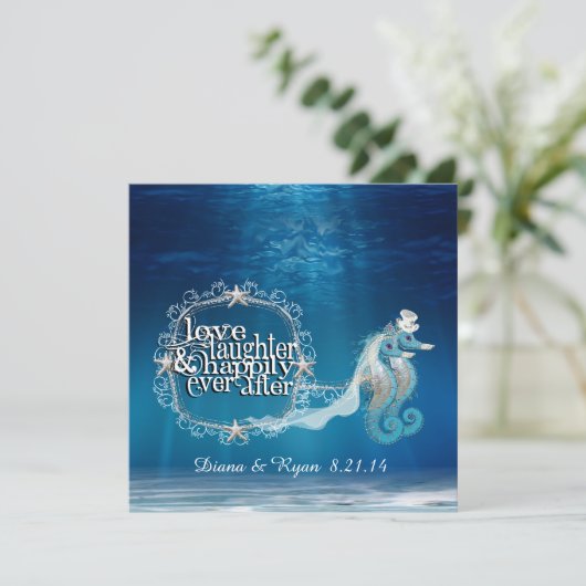 エバーアフターシーホース招待状 招待状 (スタンド正面)