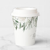 エバーグリエレガントンパインコーン赤ちゃんシャワー 紙コップ (右)