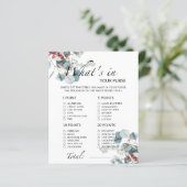 エバーグリーンあなたの財布の赤ちゃんシャワーゲームに何がある (スタンド正面)