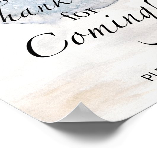 エバーグリーンさん来のポスター ポスター (角)