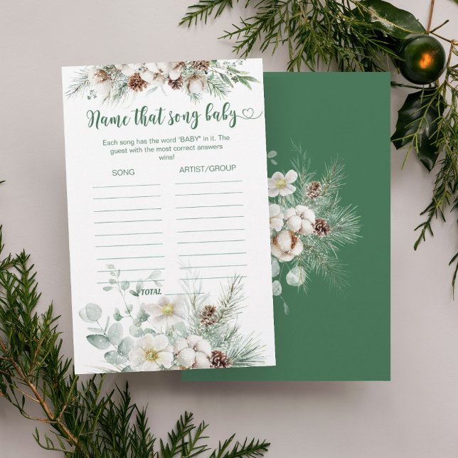 エバーグリーンその歌の赤ちゃんシャワーのゲーム (クリエイターアップロード済み)