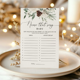 エバーグリーンその歌の赤ちゃんシャワーのゲーム