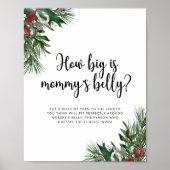 エバーグリーンどのように大きいママの腹ゲーム ポスター (正面)