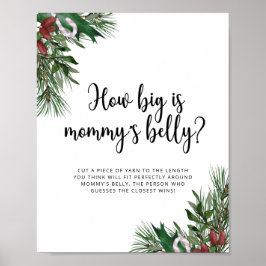 エバーグリーンどのように大きいママの腹ゲーム ポスター