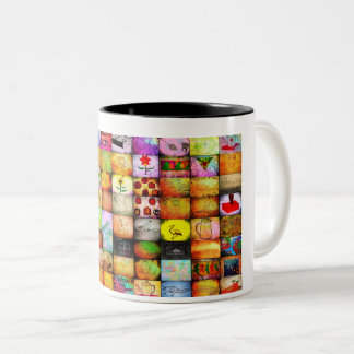 エバーグリーンな思い出：タイムレスな2トーン ツートーンマグカップ