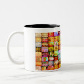 エバーグリーンな思い出:タイムレスな2トーン ツートーンマグカップ (左)