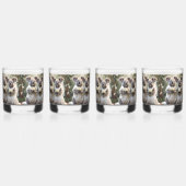 「エバーグリーンの誓い：白い結婚コアラの誓い」 ウイスキーグラス (正面)