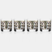 「エバーグリーンの誓い：白い結婚コアラの誓い」 ウイスキーグラス (左)