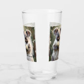 「エバーグリーンの誓い：白い結婚コアラの誓い」 タンブラーグラス (左)