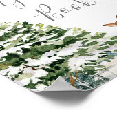 エバーグリーンアニマルウィンターオネダーランドゲストブック ポスター (角)