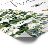 エバーグリーンアニマルウィンターオネダーランドスウィート&トリート ポスター (角)