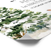 エバーグリーンアニマルウィンターオンダーランドパーティーへようこそ ポスター (角)