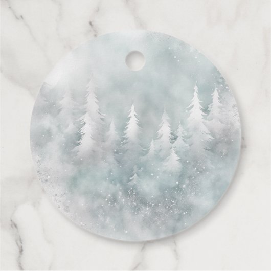 エバーグリーンウィンターオネダーランドファースト誕生日 フェイバータグ (裏面)