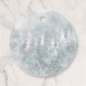 エバーグリーンウィンターファースト誕生日ありがとう フェイバータグ (裏面)