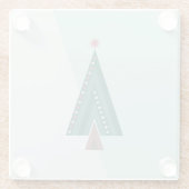 エバーグリーンエレガンスツリー ガラスコースター (裏面)