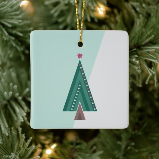 エバーグリーンエレガンスツリー セラミックオーナメント (ツリー)