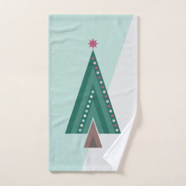 エバーグリーンエレガンスツリー ハンドタオル
