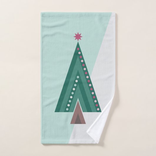 エバーグリーンエレガンスツリー ハンドタオル (ハンドタオル)