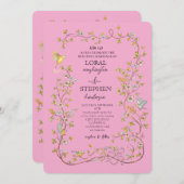 エバーグリーンエレガンス結婚ズ 招待状 (正面/裏面)