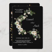 エバーグリーンエレガンス結婚式招待状 招待状 (正面/裏面)