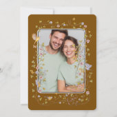 エバーグリーンエレガンス結婚式招待状 招待状 (裏面)