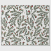 エバーグリーンエレガンス ラッピングペーパー (フラット)
