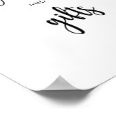 エバーグリーンカードとギフト ポスター (角)