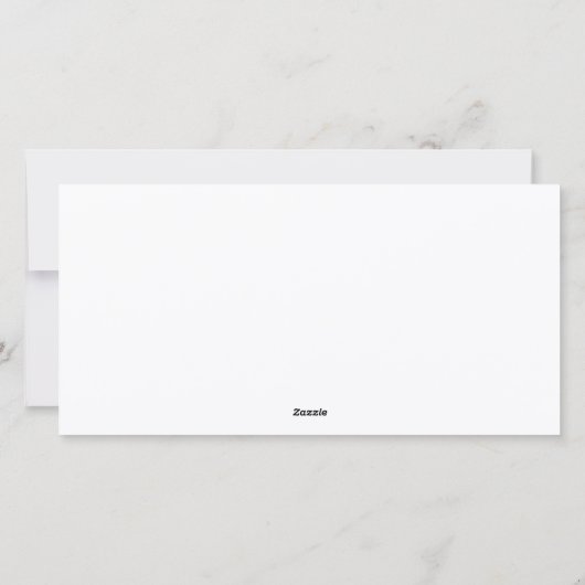 エバーグリーンクリスマスホリデーフォト石板 シーズンカード (裏面)