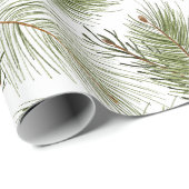 エバーグリーンクリスマスラッピング紙 ラッピングペーパー (ロールコーナー)