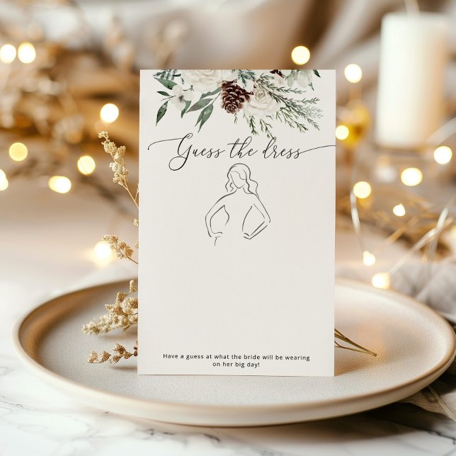 エバーグリーンゲットザドレスブライダルシャワーゲーム (クリエイターアップロード済み)