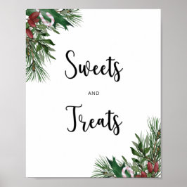 エバーグリーンスイーツとベビーシャワーを扱う ポスター