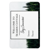 エバーグリーンツリーズエアーブンバケーションレンタルWifiマグネット マグネット (縦)