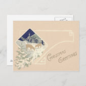 エバーグリーンディアチャーチスノー ポストカード (正面/裏面)