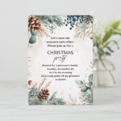 エバーグリーンパインクリスマスパーティー 招待状 (スタンド正面)