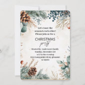 エバーグリーンパインクリスマスパーティー 招待状 (正面)