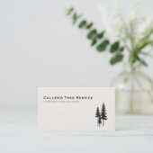 エバーグリーンパインツリーズ自然と造園デザイン 名刺 (スタンド正面)