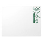 エバーグリーンビッグアイディア ノートパッド (正面)