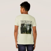 エバーグリーンフォレストと私の母と父楽しむThoseO Tシャツ (裏面フル)