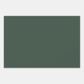 エバーグリーンフォレストギフト ラッピングペーパーシート (正面3)