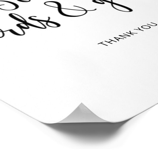 エバーグリーンブックカードとギフト ポスター (角)