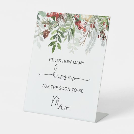 エバーグリーンブライダルは数キスを推測 台座サイン (正面)